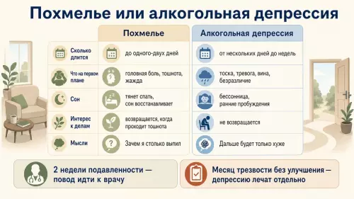 Алкогольная депрессия: почему возникает и как из неё выйти